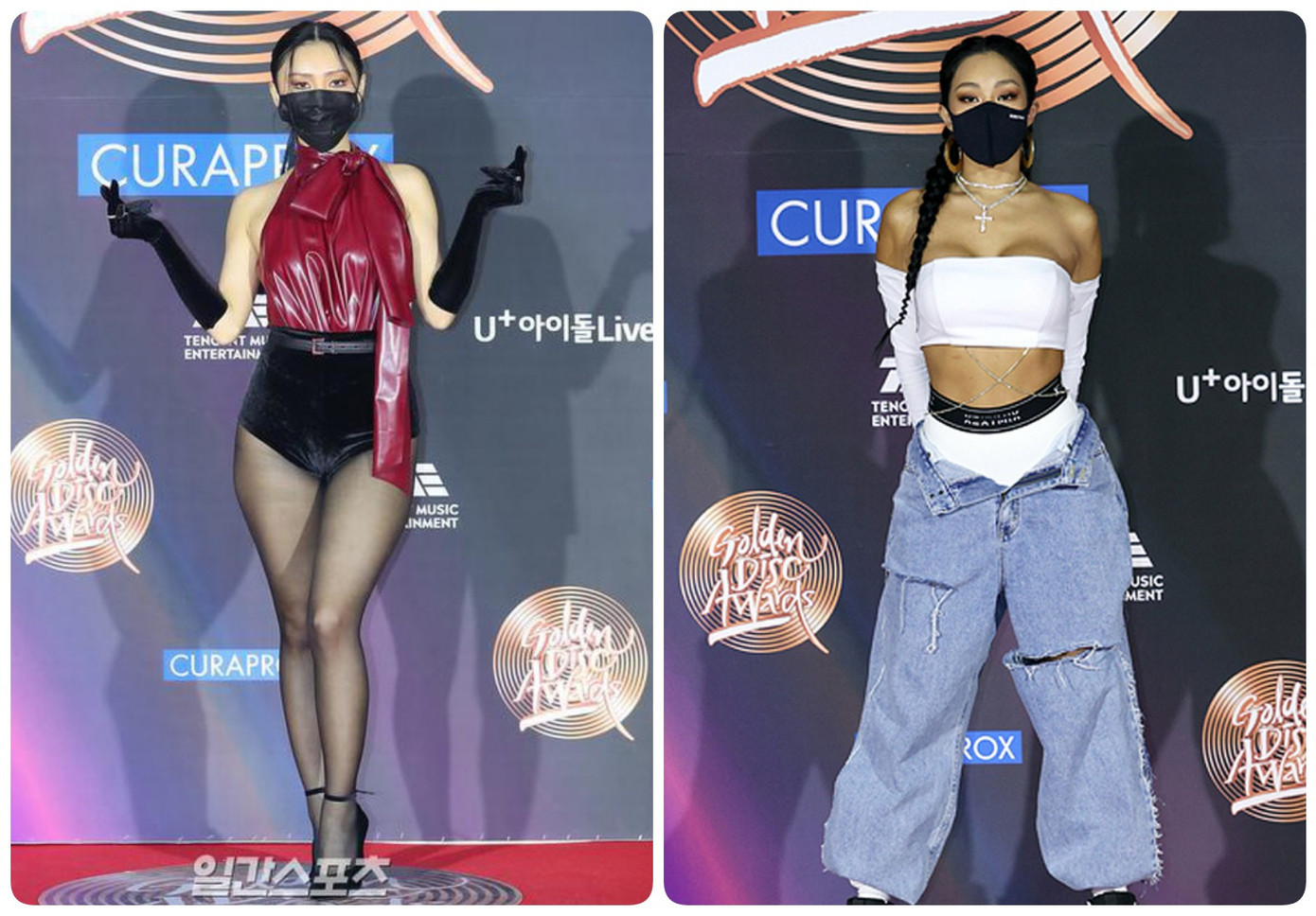 Sao Hàn diện trang phục hở bạo, khoe thân hình đẫy đà giữa thời tiết âm độ ảnh 1