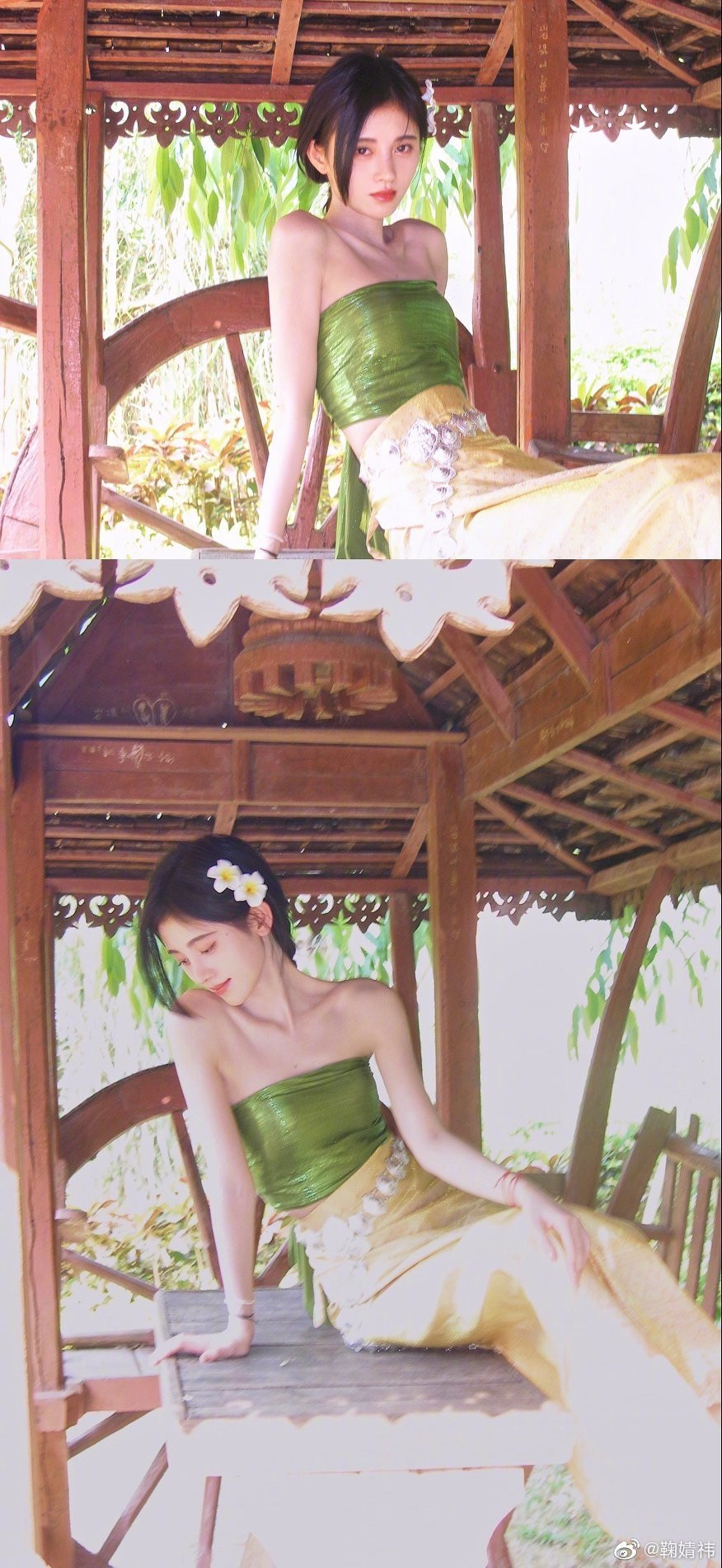 Diện đồ Thái, ‘mỹ nữ 4000 năm’ đẹp mơ màng như nàng thơ khiến dân tình mê mẩn ảnh 4