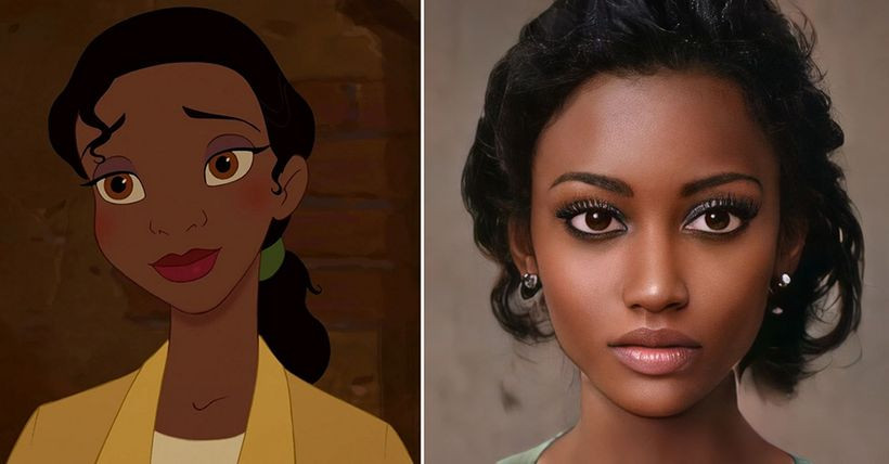 Ngạc nhiên khi nhân vật Disney biến thành người thật nhờ trí tuệ nhân tạo ảnh 10