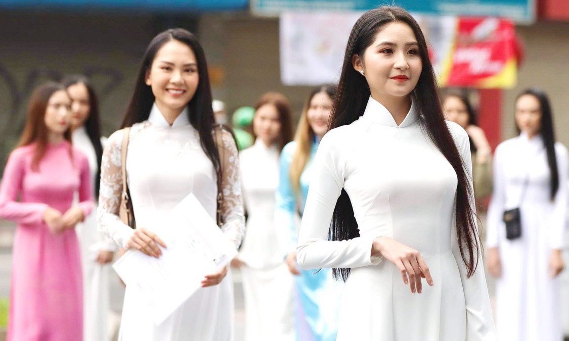 Thí sinh bật mí lý do mặc chiếc áo bà ba, khăn rằn Nam Bộ đi sơ khảo Hoa hậu Việt Nam ảnh 4 Thí sinh bật mí lý do mặc chiếc áo bà ba, khăn rằn Nam Bộ đi sơ khảo Hoa hậu Việt Nam ảnh 4