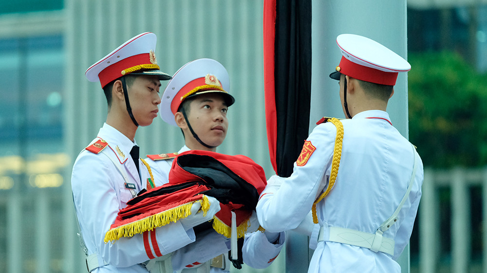 Quốc tang nguyên Tổng Bí thư Lê Khả Phiêu ảnh 58 Quốc tang nguyên Tổng Bí thư Lê Khả Phiêu ảnh 58