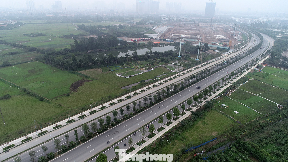 Cận cảnh tuyến đường nghìn tỷ nối liền Vành đai 3 với Cầu Bươu vừa thông xe ảnh 1