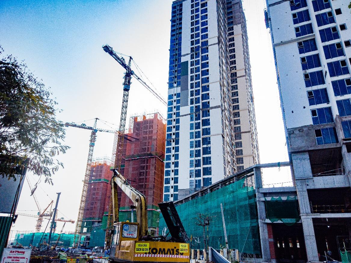 Ấn tượng với tiến độ xây dựng tại Eco Green Saigon ảnh 4