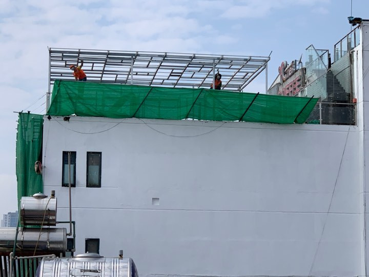 Trung tâm thương mại giữa Hà Nội làm 'chuồng cọp' khủng không phép ảnh 3