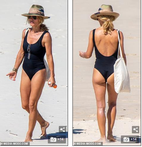 Vợ ‘Thần sấm' Chris Hemsworth khoe dáng với áo tắm khi đi biển với chồng ảnh 5