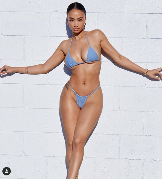 Draya Michele khiến cánh mày râu 'điên đảo' với thiết kế áo tắm bé xíu ảnh 3