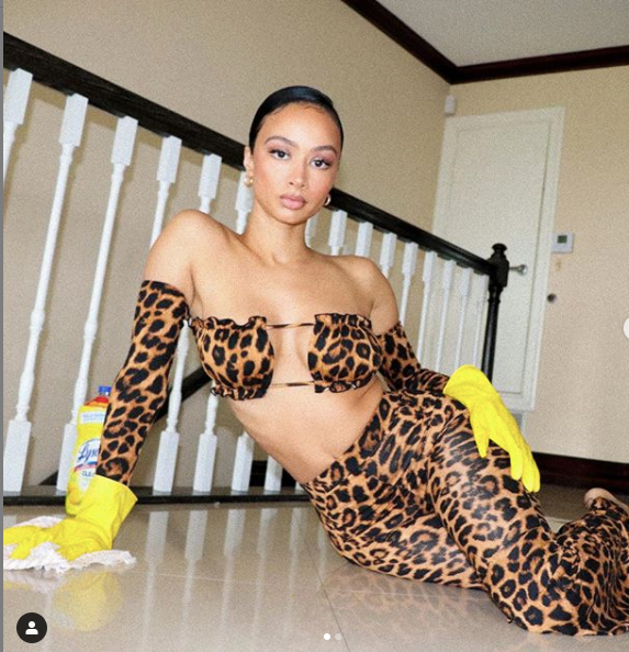 Draya Michele khiến cánh mày râu 'điên đảo' với thiết kế áo tắm bé xíu ảnh 10