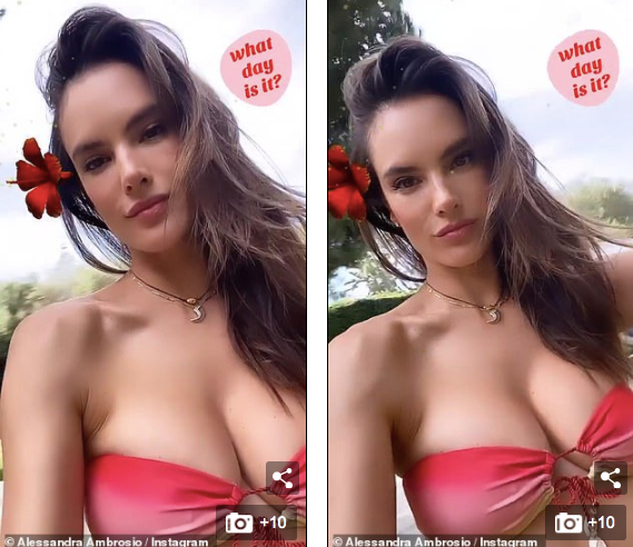 Cựu 'thiên thần nội y' Alessandra Ambrosio trẻ đẹp mơn mởn với áo tắm quây bé xíu ảnh 6