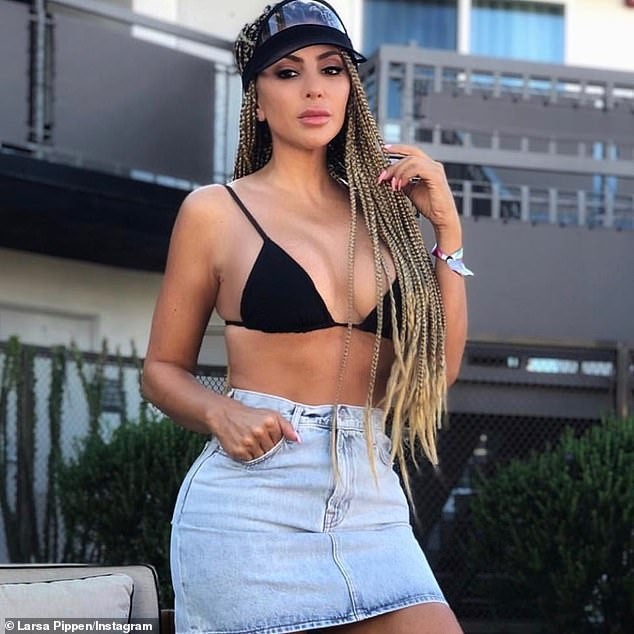 Sao truyền hình Larsa Pippen khoe body 'bốc lửa' với bikini bé xíu ảnh 4