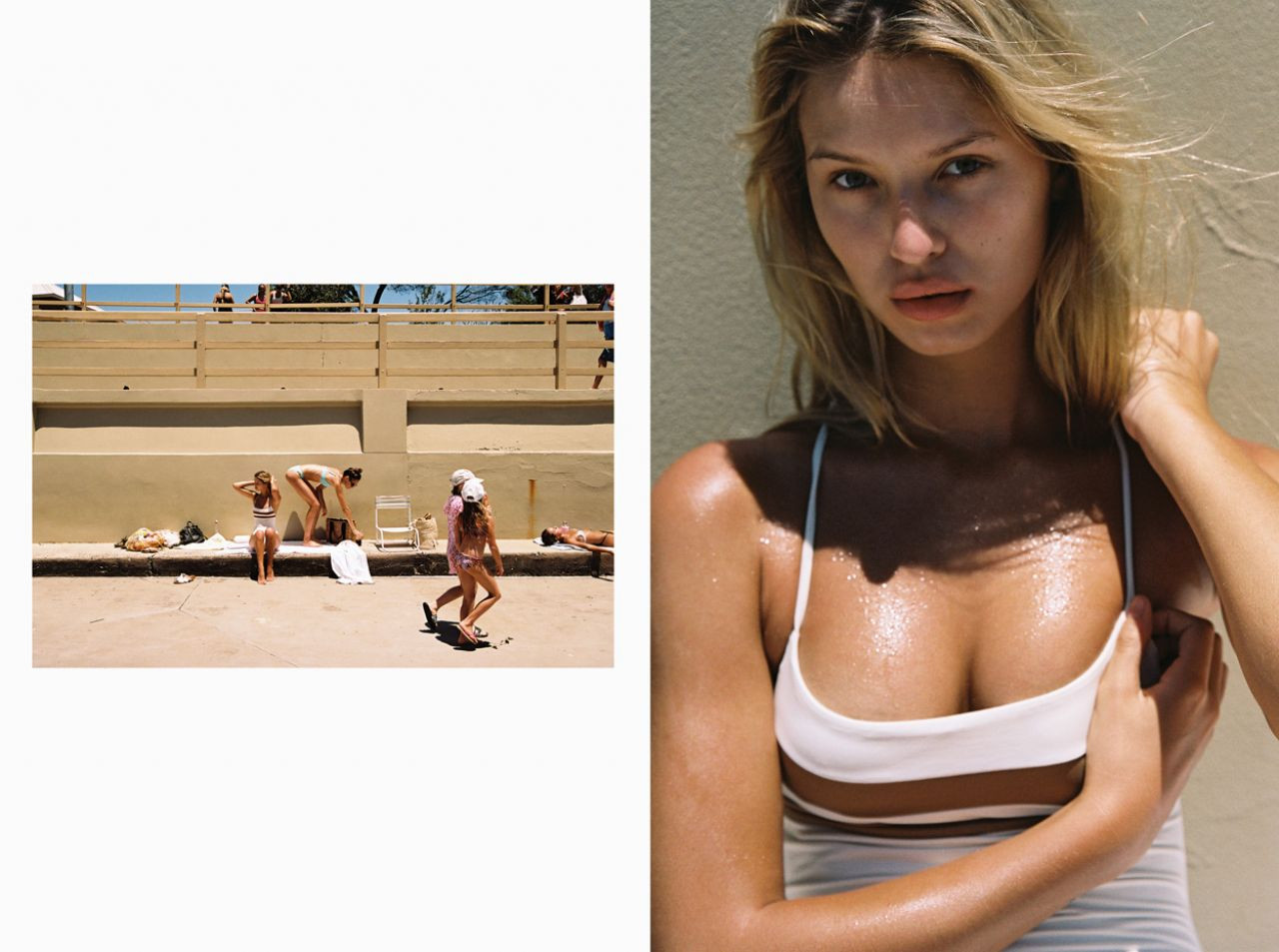 Vẻ nóng bỏng 'rực lửa' của 2 mỹ nhân làng mốt với áo tắm ảnh 15