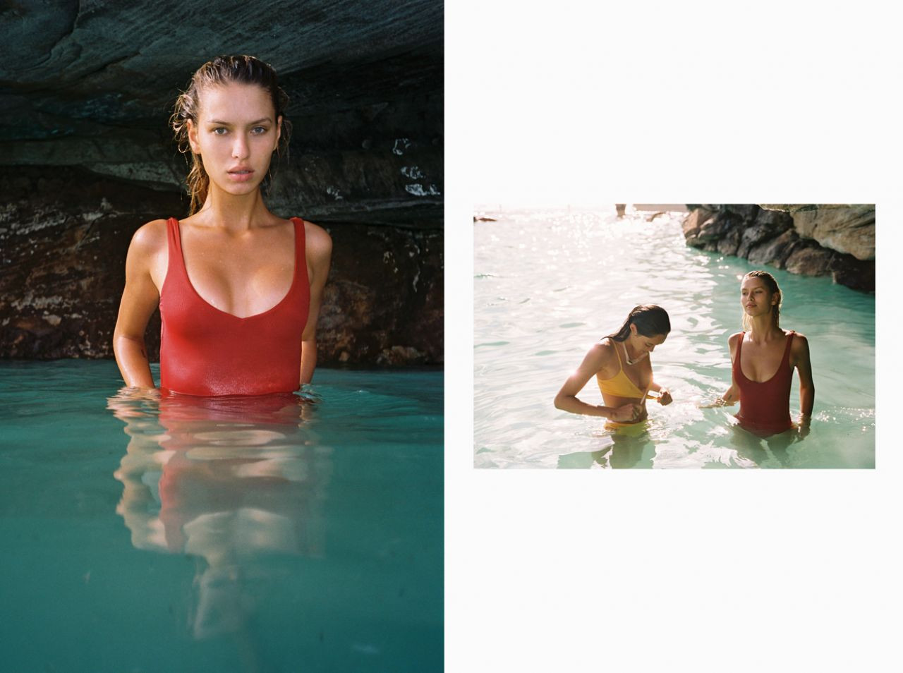 Vẻ nóng bỏng 'rực lửa' của 2 mỹ nhân làng mốt với áo tắm ảnh 17