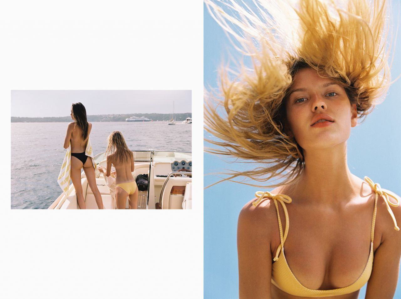 Vẻ nóng bỏng 'rực lửa' của 2 mỹ nhân làng mốt với áo tắm ảnh 3