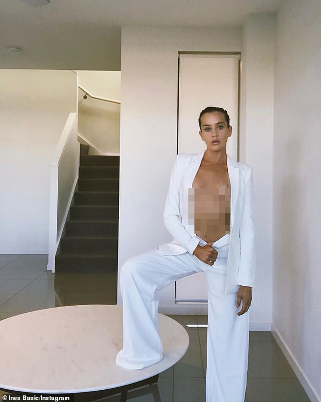 Sao truyền hình 9x tung ảnh lộ ngực trần táo bạo ảnh 3