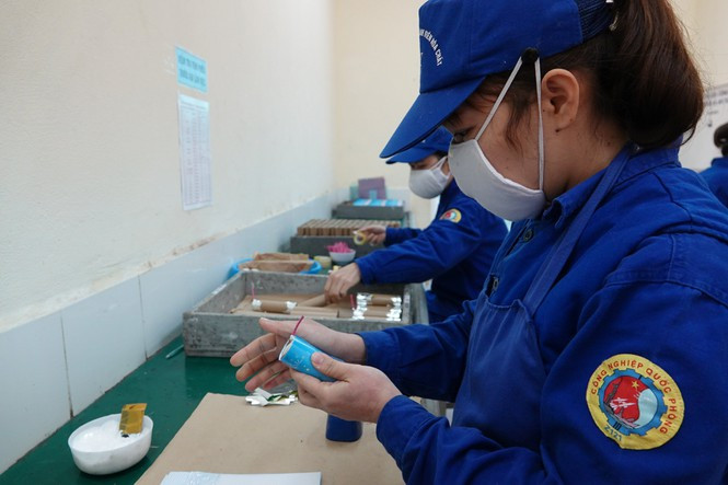 Tận thấy nơi sản xuất pháo hoa của Quân đội cung ứng ra thị trường ảnh 2