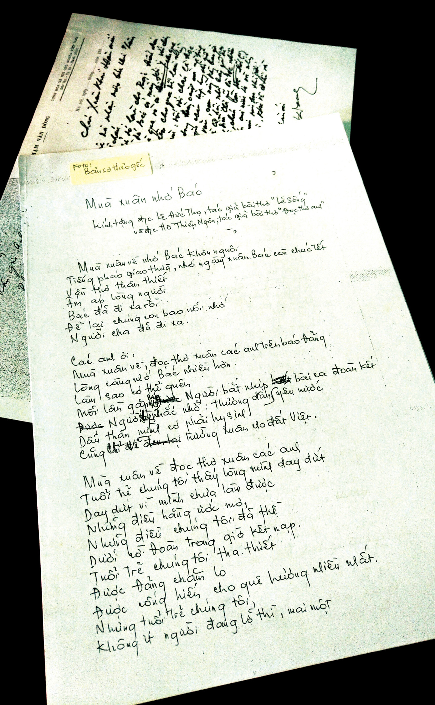 35 năm bài thơ 'Mùa xuân nhớ Bác' và vài chuyện mới biết ảnh 2