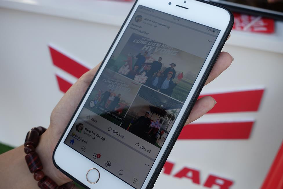 Yanmar mở gian hàng nhà tài trợ cổ vũ bóng đá trận đấu Việt Nam - Thái Lan ảnh 5