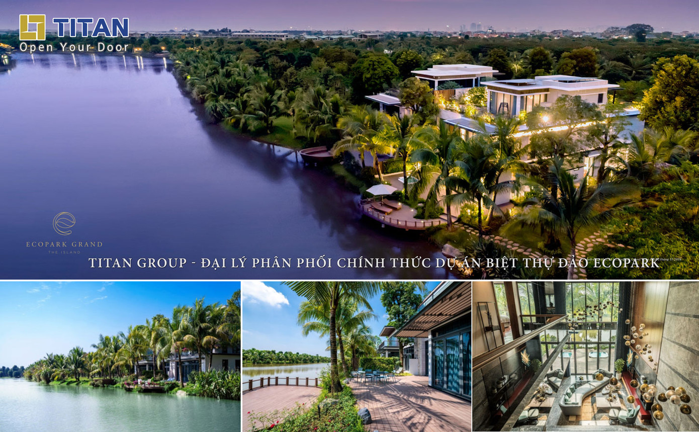 Biệt thự đảo Ecopark - Điểm nóng đầu tư bất động sản nghỉ dưỡng ven đô ảnh 1