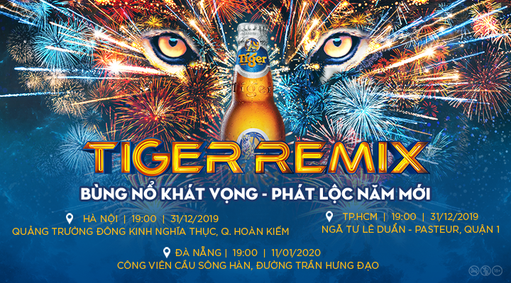 Đánh dấu năm mới ‘nổ tung’ với ‘cơn bão âm nhạc’ Tiger Remix 2020 ảnh 1