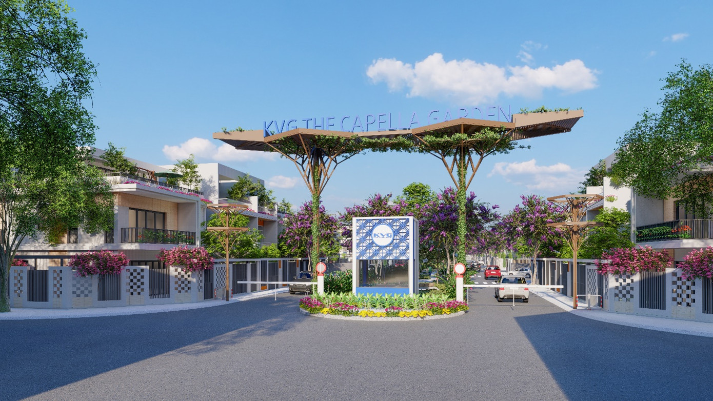 Mô hình đô thị khép kín đầu tiên tại thành phố Biển - KVG The Capella Garden ảnh 1