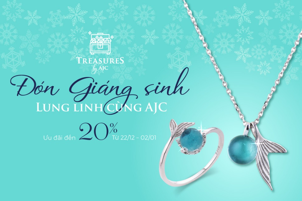 Lung linh tỏa sáng cùng trang sức AJC, nhận ngay ưu đãi mùa Lễ hội ảnh 4