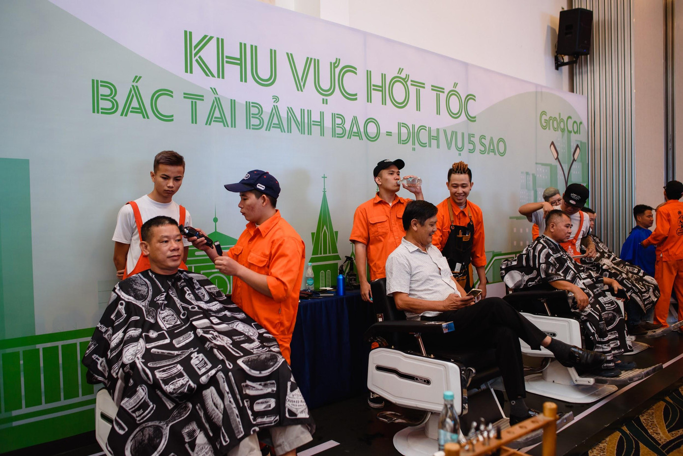 Có gì ở 'Ngày hội chăm sóc tài xế' của hàng ngàn bác tài công nghệ Grab? ảnh 1