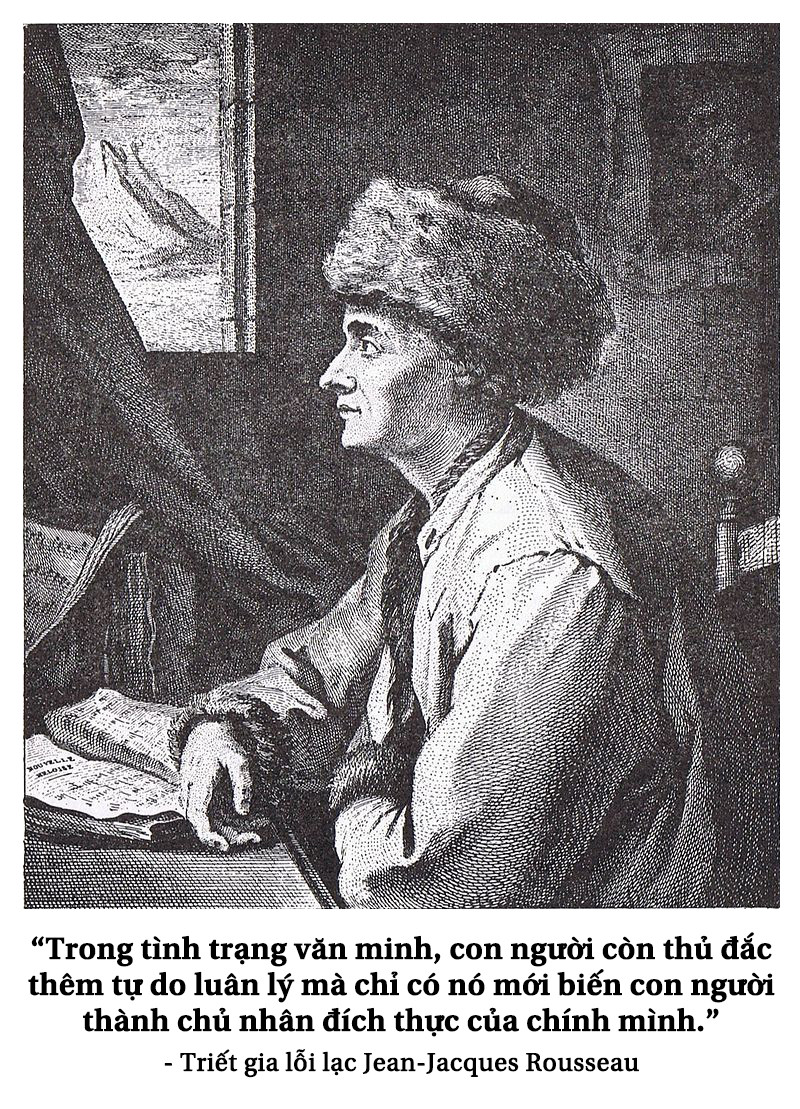 Kỳ 18: Triết gia Jean-Jacques Rousseau và khát vọng xã hội 'người được là Người' ảnh 3