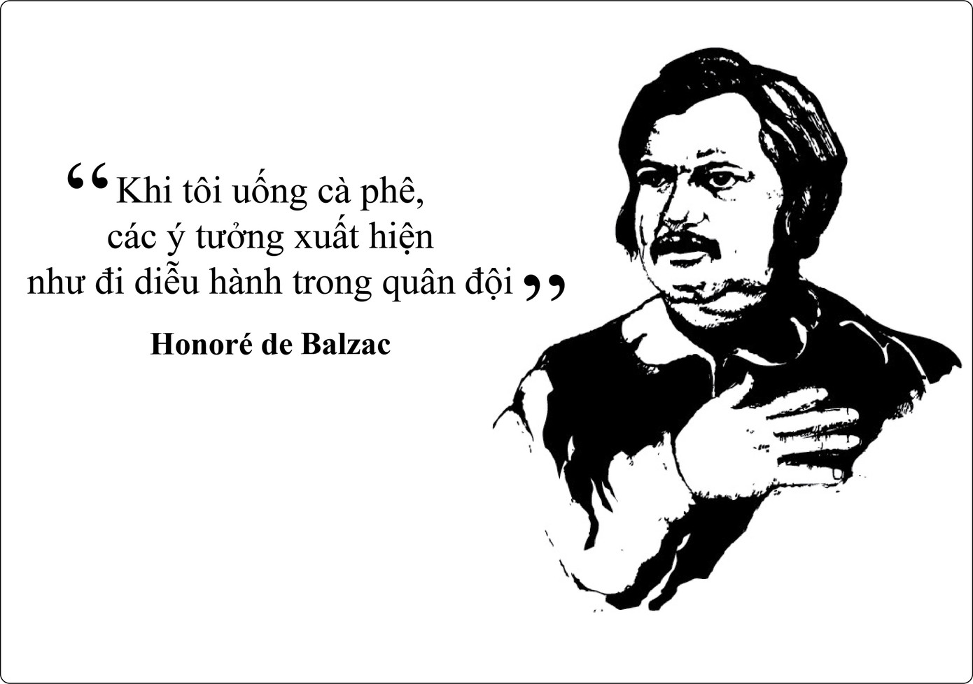 Kỳ 17: Đại văn hào Honoré de Balzac 'Khi tôi uống cà phê, các ý tưởng xuất hiện' ảnh 1