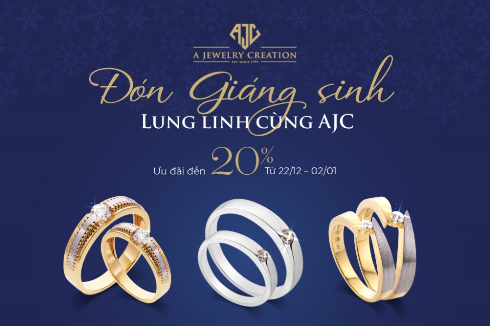 Lung linh tỏa sáng cùng trang sức AJC, nhận ngay ưu đãi mùa Lễ hội ảnh 5