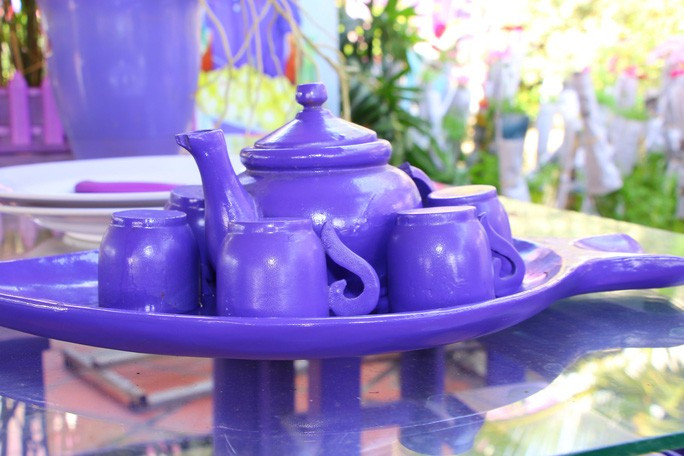 Đầu năm, ghé thăm nhà lão nông có sở thích màu tím 'quái lạ'! ảnh 4