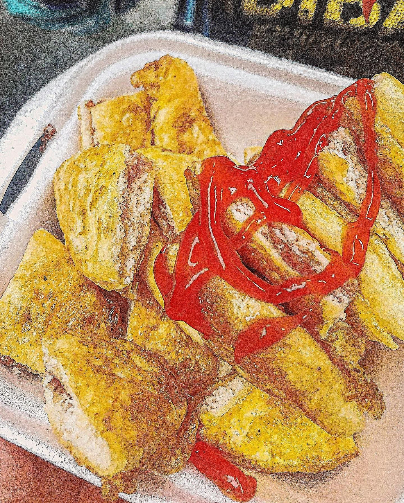 Cứu đói buổi xế chiều: Bạn chọn bánh sữa pate chiên trứng hay bánh tráng tỏi phi? ảnh 3