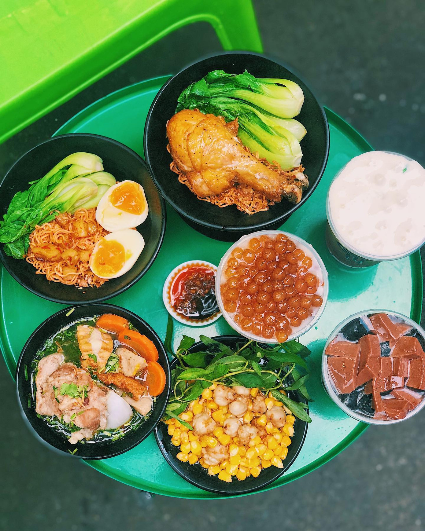 Bản đồ ăn vặt: Vì sao trà sữa trái cây và trà sữa bánh flan chưa bao giờ hạ nhiệt? ảnh 2