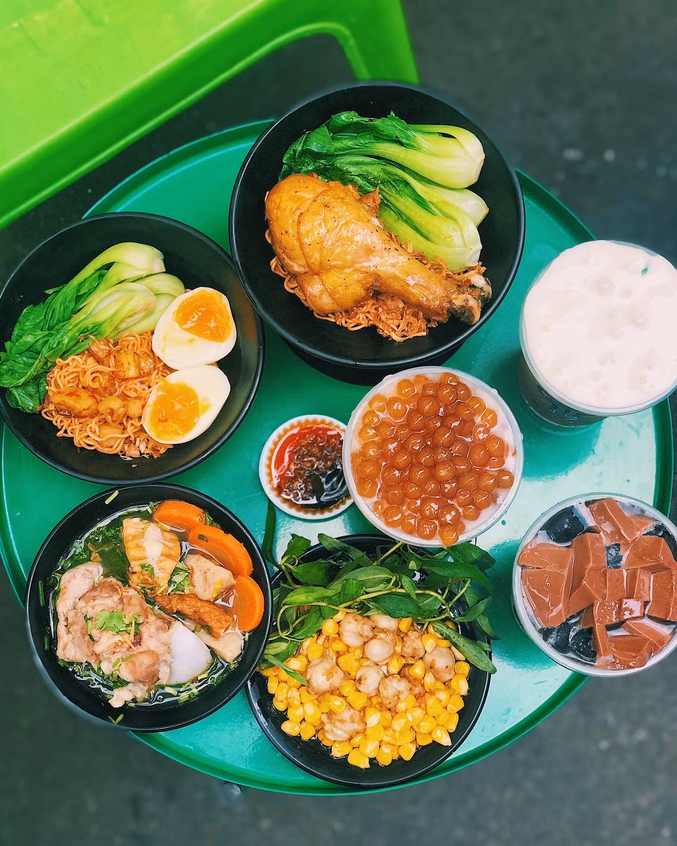 Bản đồ ăn vặt: Vì sao trà sữa trái cây và trà sữa bánh flan chưa bao giờ hạ nhiệt? ảnh 2