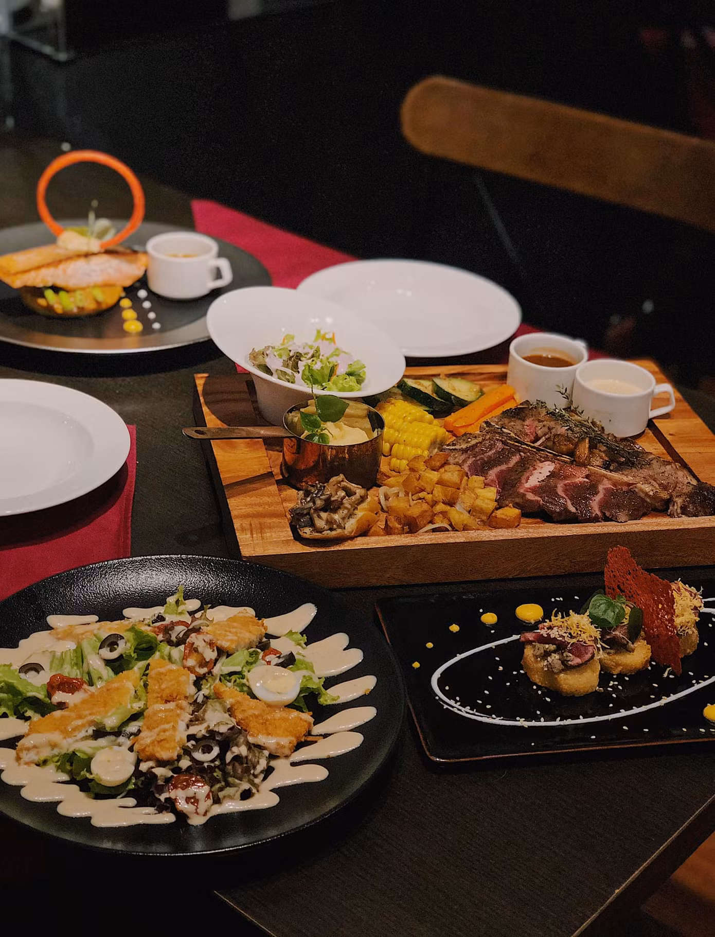 Buffet Hàn chuẩn vị và ẩm thực trời Âu ngon mê li với steak, pasta cùng không gian lãng mạ ảnh 5