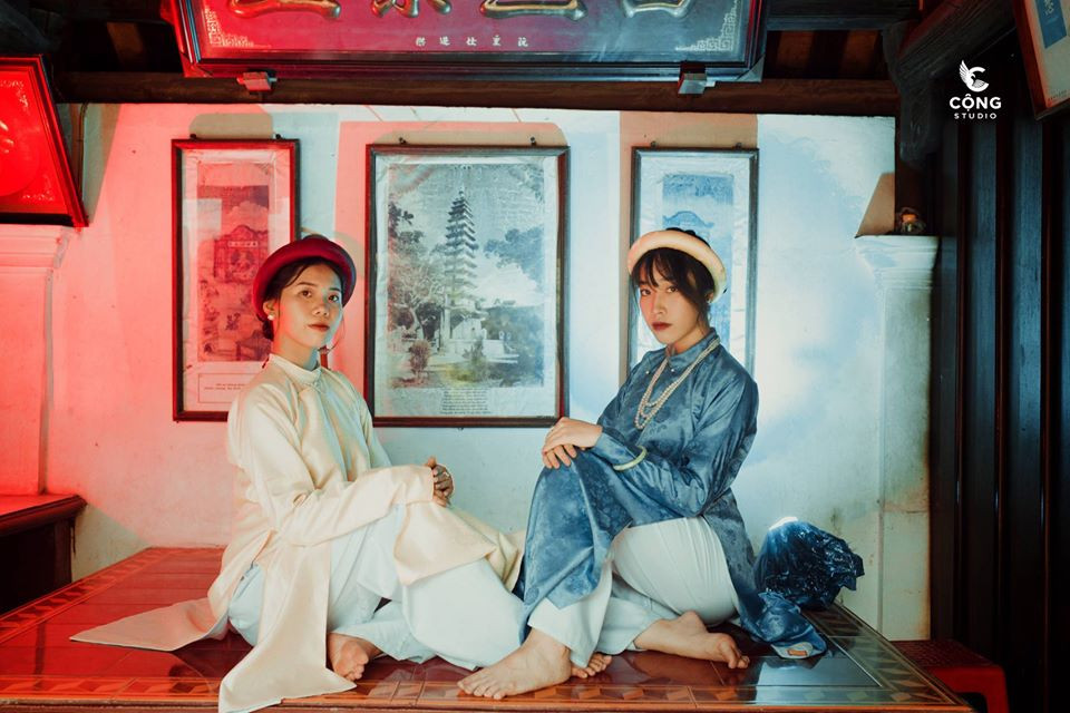 Trầm trồ trước vẻ đẹp của cổ phục Việt Nam trong bộ ảnh kỷ yếu của teen 12 Nam Định ảnh 7