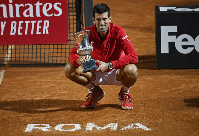 Djokovic vượt Nadal ở chung kết Rome Masters, lập kỷ lục đặc biệt ảnh 1