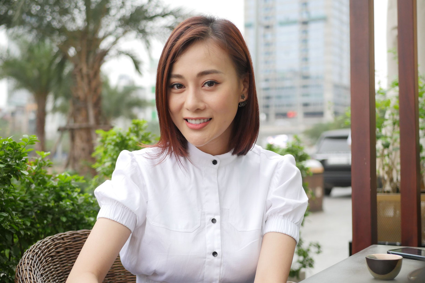 Phương Oanh kể hậu trường khó đỡ với nghệ sĩ Quang Tèo ở Cô gái nhà người ta ảnh 6 Phương Oanh kể hậu trường khó đỡ với nghệ sĩ Quang Tèo ở Cô gái nhà người ta ảnh 6