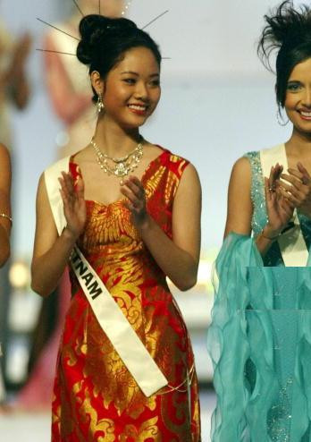 Hoa hậu Việt Nam đầu tiên thi Miss World và là người đẹp kín tiếng nhất dàn hậu ảnh 2