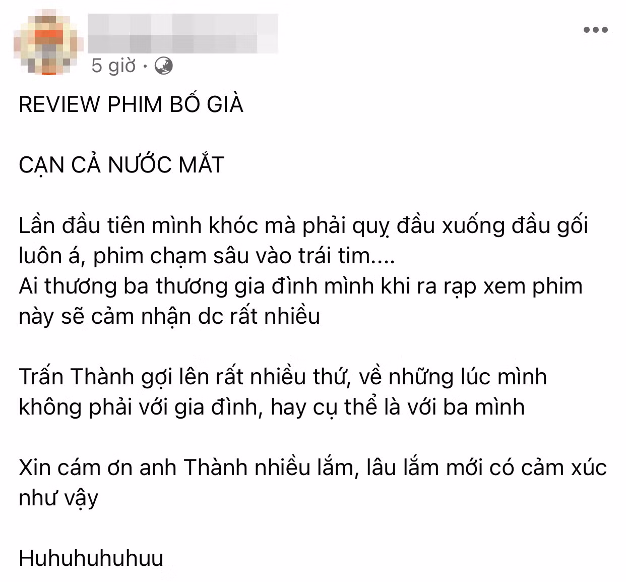 Phim “Bố Già”: Đậm chất đời, tình người khiến không ít khán giả “khóc cạn nước mắt“ ảnh 4