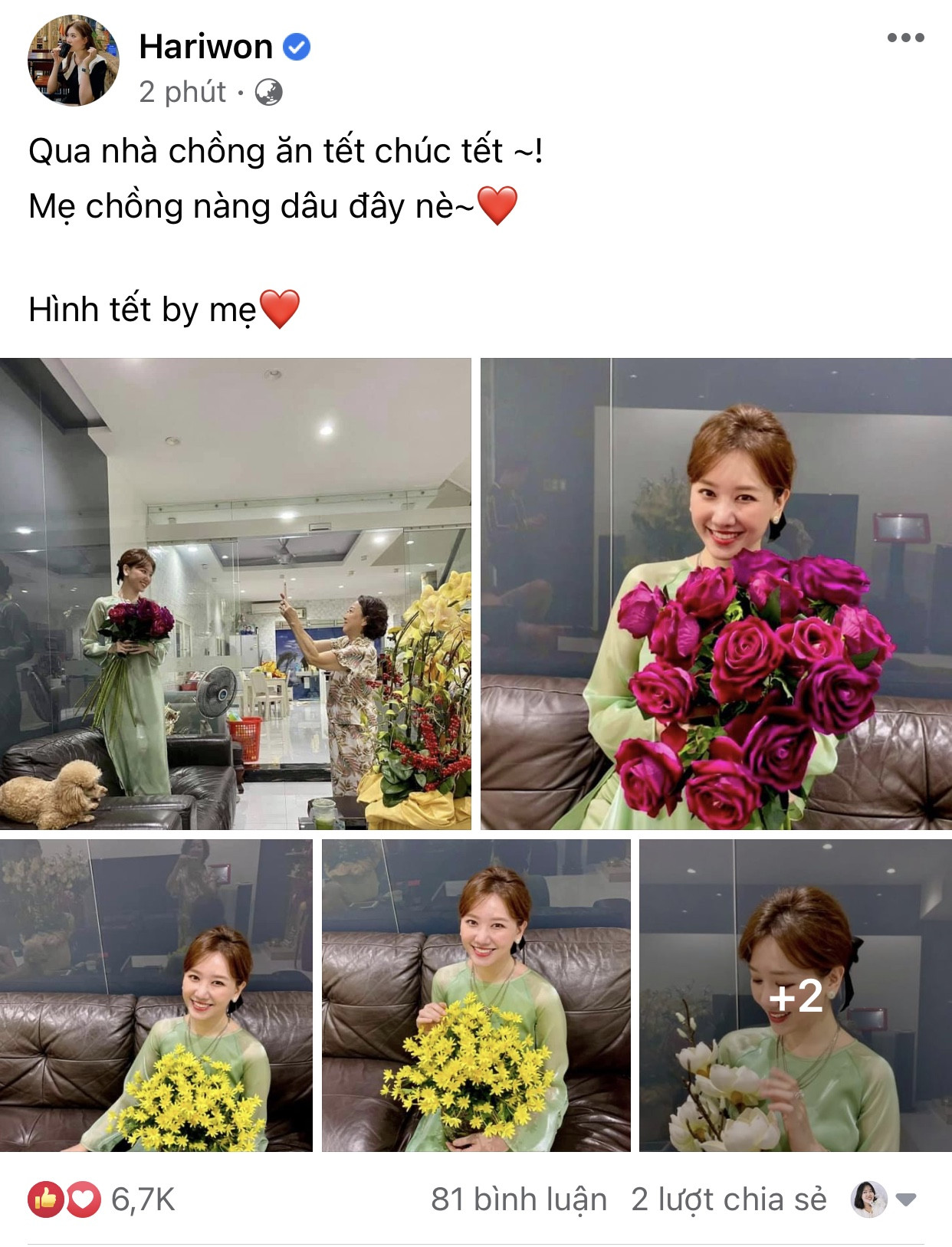 Hari Won Sao Việt đầu năm: Mỹ Tâm khoe sắc trong váy vàng rực rỡ, Sơn Tùng M-TP chuẩn "soái ca" bên em trai ảnh 11