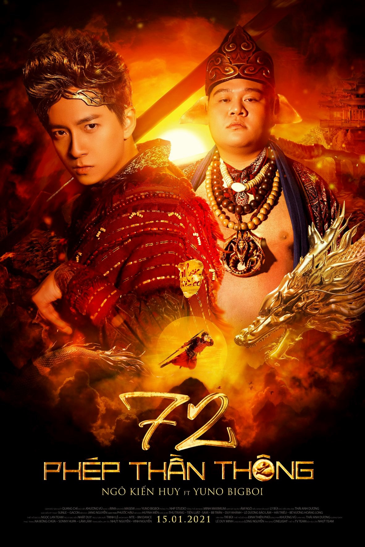 Bật mí tên MV mới, Ngô Kiến Huy bắt tay Yuno Bigboi đưa fan đi Tây Trúc thỉnh kinh? ảnh 2