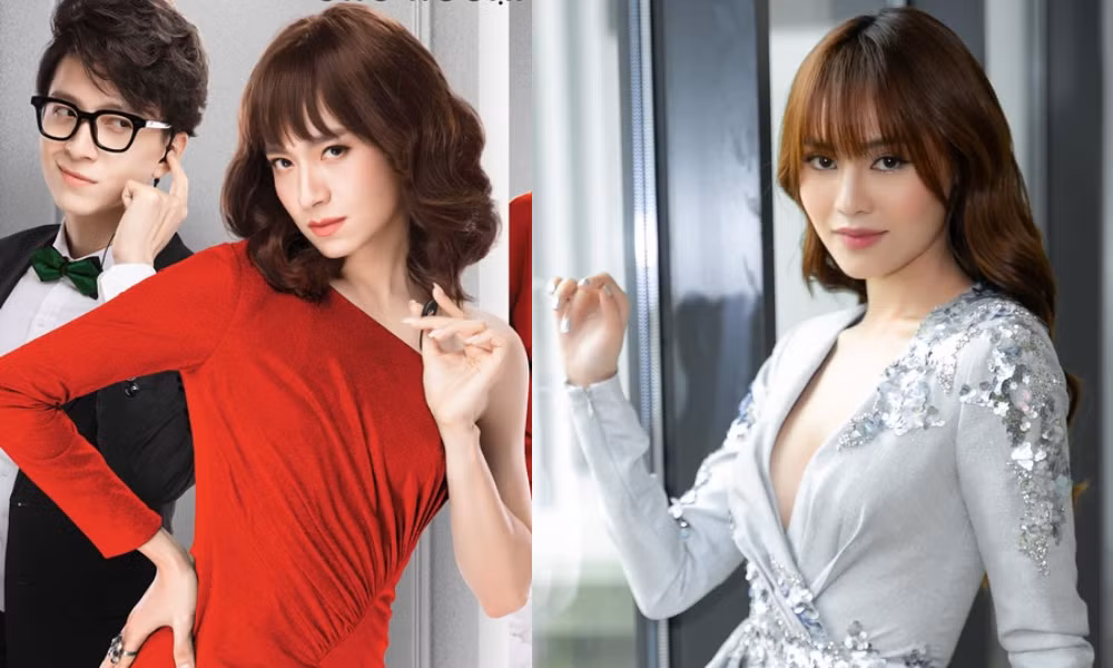 Trở lại màn ảnh sau 3 năm, Ngô Kiến Huy trông như chị em sinh đôi với Ninh Dương Lan Ngọc ảnh 2