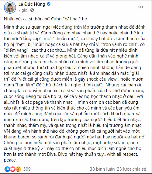 Mew Amazing nói về các trang review giọng hát: Nhận xét ca sĩ thôi chứ đừng bắt nạt họ ảnh 1