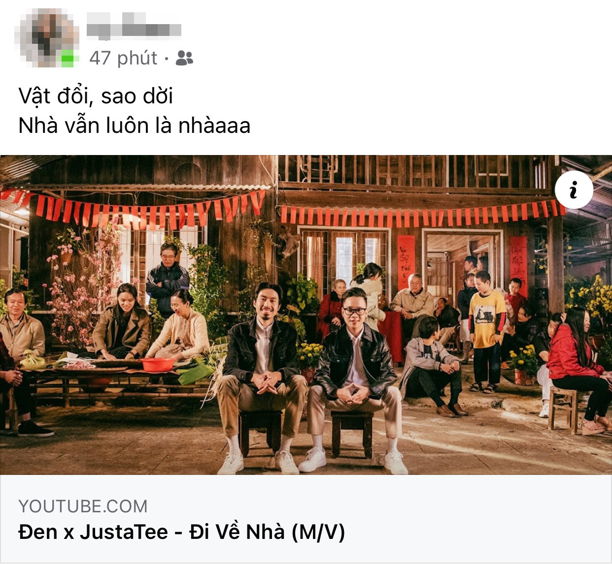 Còn 2 tuần nữa là sang năm mới, Đen Vâu x JustaTee khiến fan “khóc ròng” vì quá nhớ nhà ảnh 1