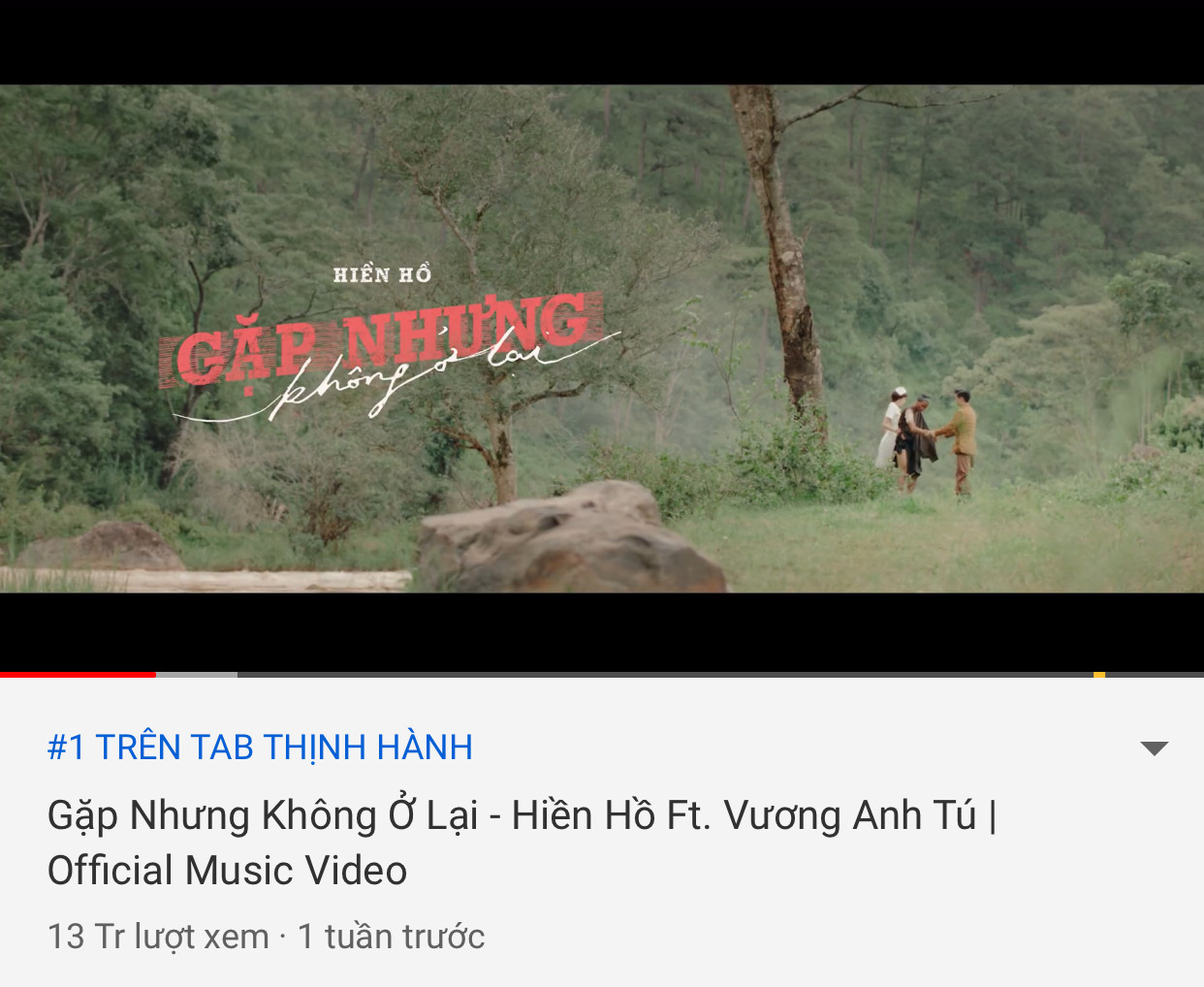 Chưa đầy 1 tuần, Hiền Hồ “hội ngộ” với Soobin trên Top trending YouTube Việt Nam ảnh 1