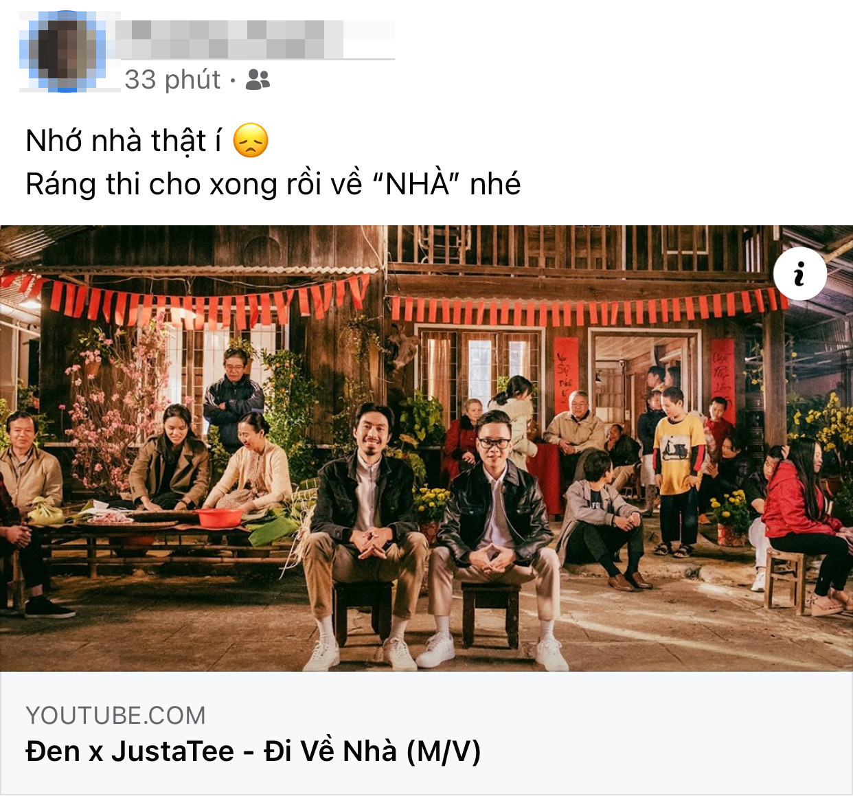 Còn 2 tuần nữa là sang năm mới, Đen Vâu x JustaTee khiến fan “khóc ròng” vì quá nhớ nhà ảnh 3