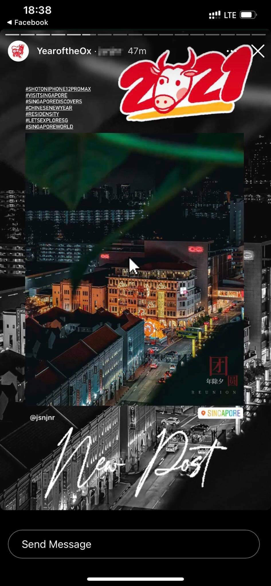 Ở nhà phòng dịch nhưng vẫn tha hồ ngắm Tết muôn nơi với hiệu ứng “Tết Tân Sửu” của Instagram ảnh 6