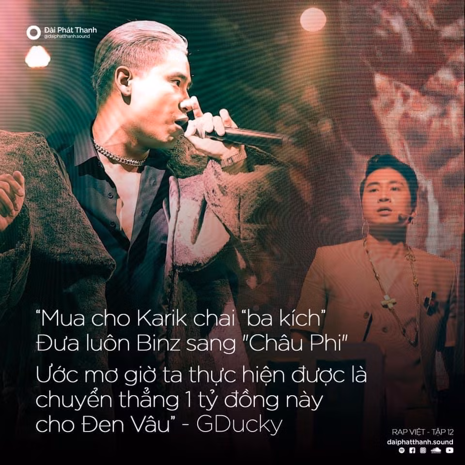 Một bầu trời “punchline” để bạn chia sẻ “mỏi tay” từ đội hình Chung kết “Rap Việt“ ảnh 1