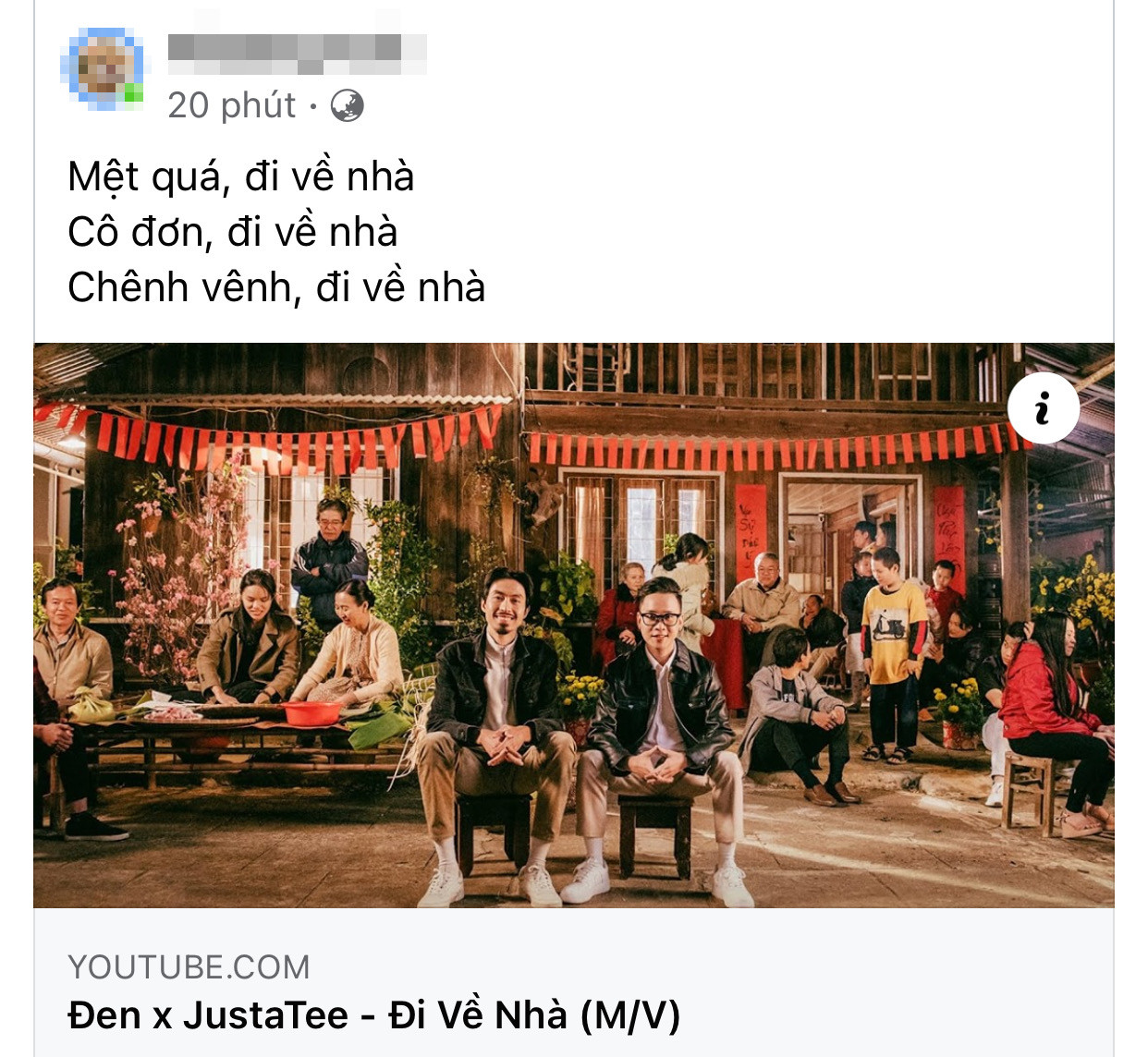 Còn 2 tuần nữa là sang năm mới, Đen Vâu x JustaTee khiến fan “khóc ròng” vì quá nhớ nhà ảnh 2