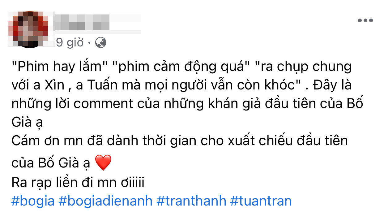 Phim “Bố Già”: Đậm chất đời, tình người khiến không ít khán giả “khóc cạn nước mắt“ ảnh 3
