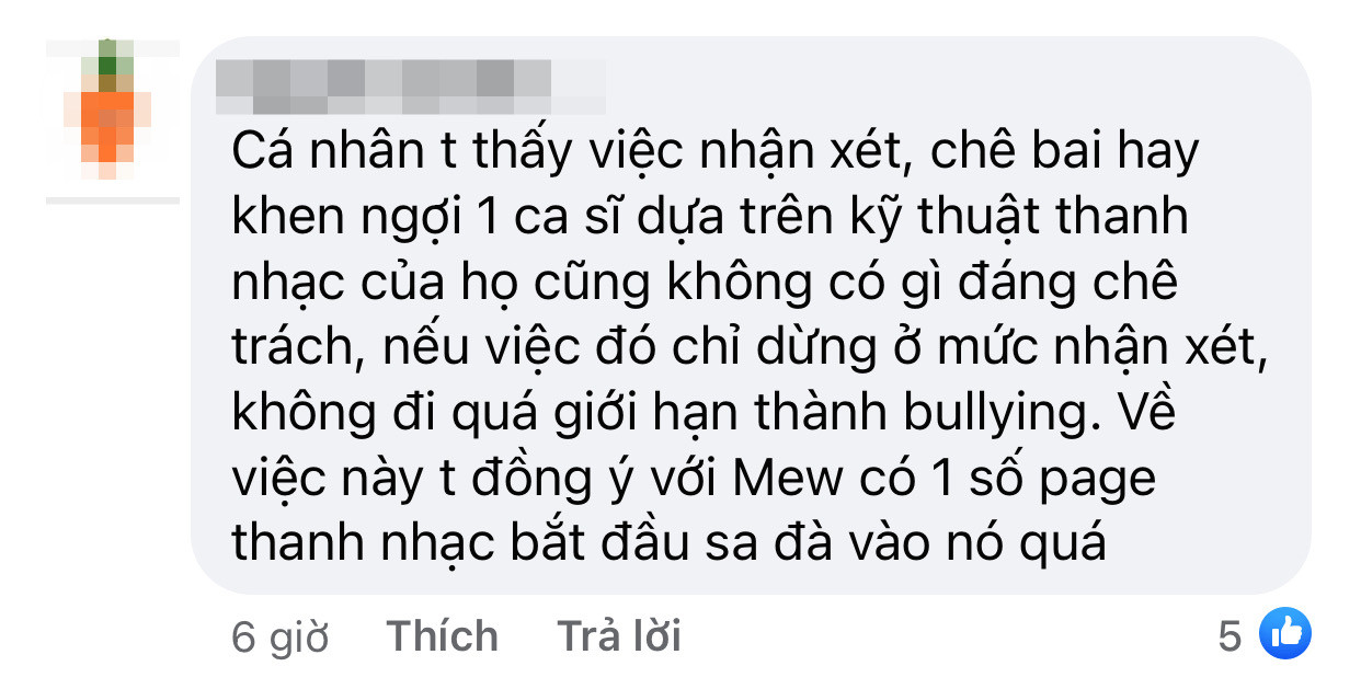 Mew Amazing nói về các trang review giọng hát: Nhận xét ca sĩ thôi chứ đừng bắt nạt họ ảnh 4
